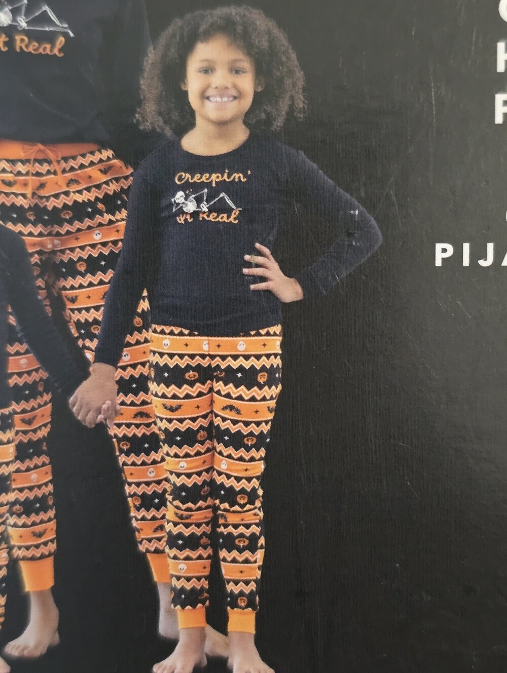 Unisex Children Halloween Pajama Set size XS (4-5)